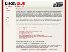 Tablet Screenshot of disco3club.co.uk